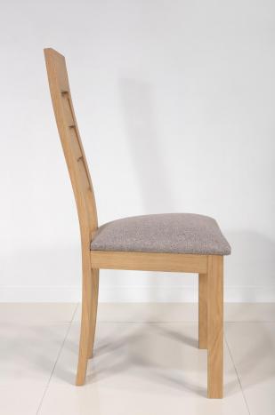 Chaise Mathis réalisé en Chêne Massif Ligne contemporaine