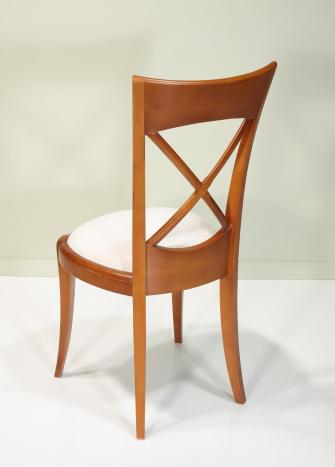 Chaise Armelle réalisée en Chêne Massif de style Louis Philippe