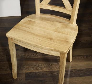 Chaise Eliot réalisée en chêne massif ASSISE CHENE