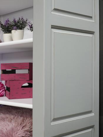 Bibliothèque Thiago réalisée en chêne massif de style Louis Philippe 4 étagères