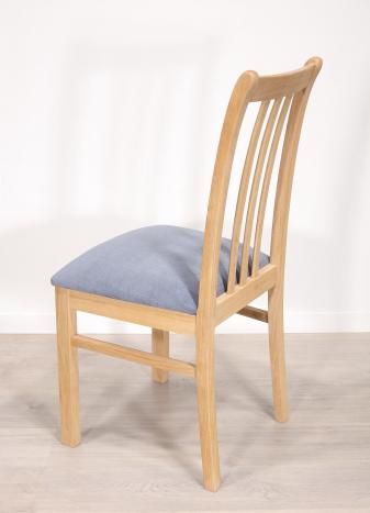 Chaise Clément réalisée en chêne massif CONTEMPORAINE  Assise Apollo Jeans
