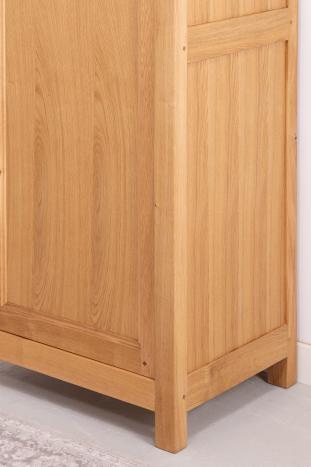 Armoire ou Bonnetière 1 porte Olivier réalisée en Chêne Massif de style Campagnard SEULEMENT 1 DISPONIBLE