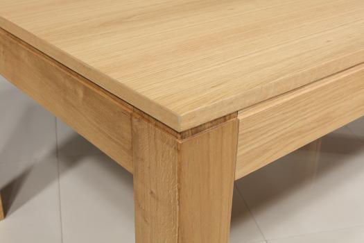 Table de repas rectangulaire Jean réalisée en chêne Ligne Contemporaine 180x105 avec ses 3 allonges de 60 cm  Longueur totale 360x105  SEULEMENT 1 DISPONIBLE