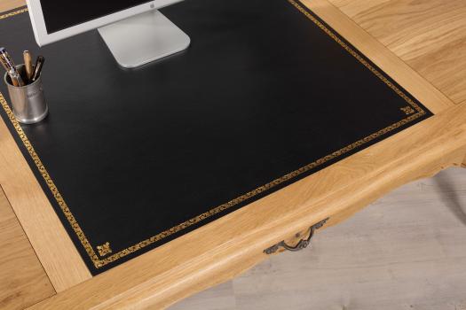 Bureau Ministre réalisé en Chêne de Style Louis XV Finition Chêne Naturel SEULEMENT 1 DISPONIBLE