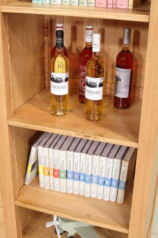 Bibliothèque Noah  Chêne massif & design raffiné 