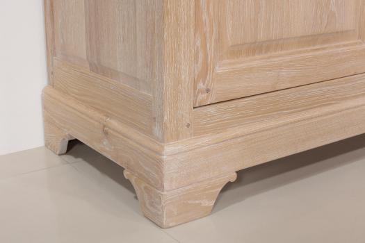 Buffet 2 portes 2 tiroirs Laura réalisé en Chêne Massif de style Louis Philippe 130 de large 
