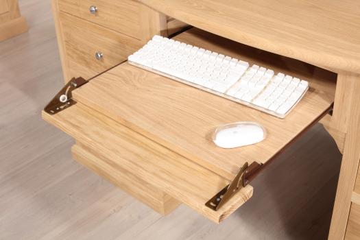 Bureau Ministre Léon réalisé en Chêne de style Louis Philippe 