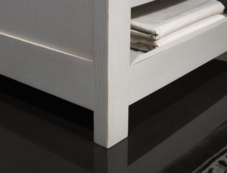 Armoire ou Bonnetière 1 porte Timothé réalisée en Chêne Massif de style Campagnard  