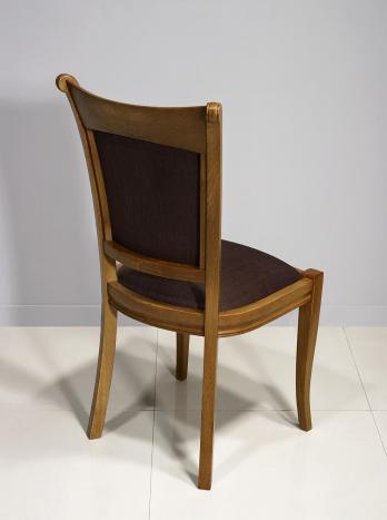 Chaise Benjamin en chêne massif de style Louis Philippe 