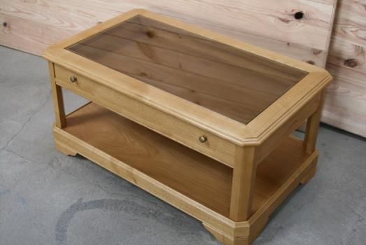 Table Basse Jade en chêne de style Louis Philippe