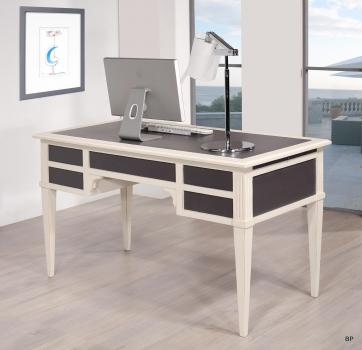 Bureau Ministre Mathilde réalisée en Chêne Massif de style Directoire Bi-color