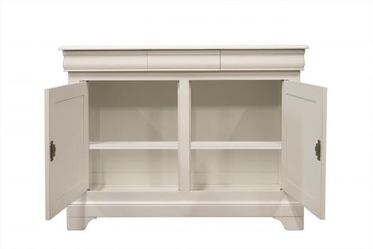  Buffet 2 portes Ethan réalisé en chêne massif de style Louis Philippe 