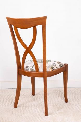 Chaise Sébastien réalisée en Chêne Massif de style Louis Philippe BOSQUE N°10