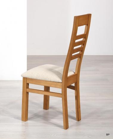 Chaise Pierre réalisée en Frêne massif CONTEMPORAINE  
