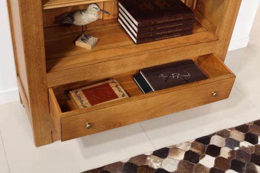 Bibliothèque Rémy réalisée en Chêne Massif de style Louis Philippe Campagnard 
