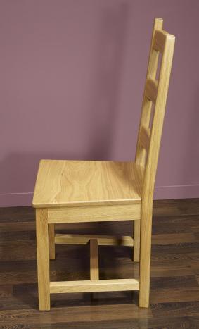 Chaise en Chêne Massif de style Campagnard ASSISE CHENE