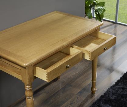 Table à écrire Jean-Manuel réalisée en Chêne de style Louis Philippe