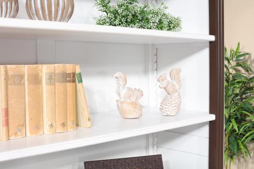 Bibliothèque Arsène réalisée en Chêne Massif de style directoire