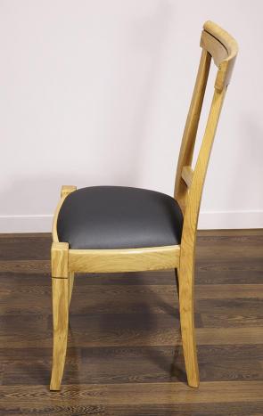 Chaise Mia réalisée en Chêne Massif de style Louis Philippe 