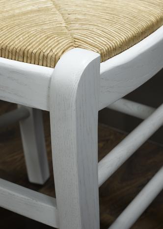 Chaise Maude réalisée en Chêne Massif de style Louis Philippe PATINE CHENE BROSSE 