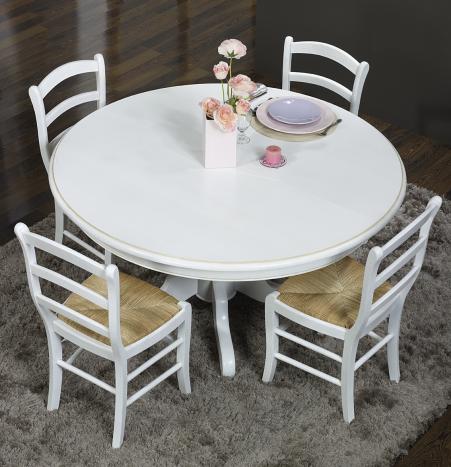 Chaise Maude réalisée en Chêne Massif de style Louis Philippe PATINE CHENE BROSSE 
