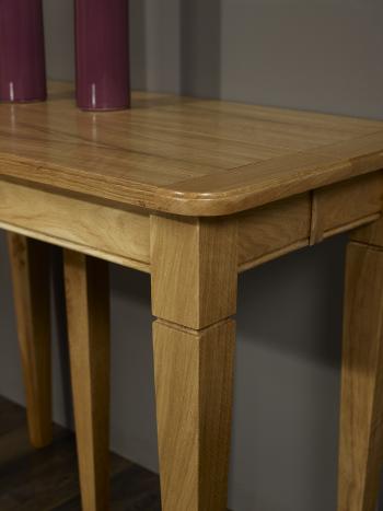 Console ou table Extensible réalisée en Chêne de style Louis Philippe