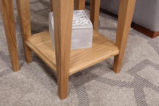 Table Gigognes en Chêne de style Louis Philippe Pieds fuseaux