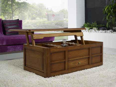 Table Bar Olivier réalisé en Chêne de style Louis Philippe