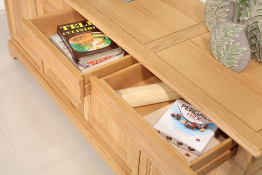 Buffet 4 portes Jean-Baptiste réalisé en Chêne Massif de style Louis Philippe