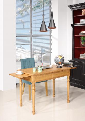 Table à écrire Jean-Manuel réalisée en Chêne de style Louis Philippe