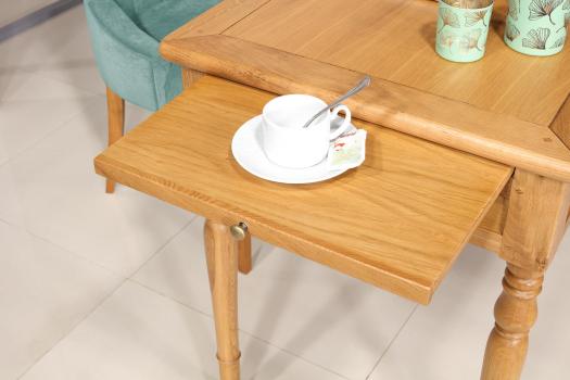 Table à écrire Jean-Manuel réalisée en Chêne de style Louis Philippe