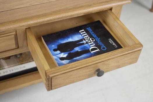 Table Basse Ludovic en Chêne de style Campagnard 