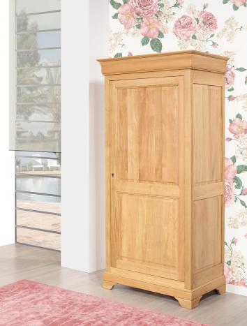Armoire ou Bonnetière 1 porte Paul réalisée en Chêne Massif de style Louis philippe 