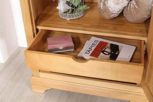 Armoire ou Bonnetière 1 porte Paul réalisée en Chêne Massif de style Louis philippe 