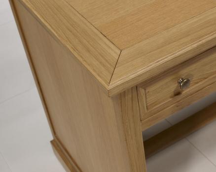 Bureau 5 tiroirs Victor réalisé en Chêne de style Louis Philippe 