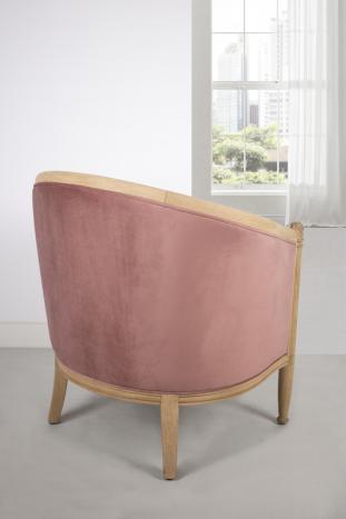 Fauteuil Cabriolet Mathieu réalisé en Chêne Massif de style Louis Philippe