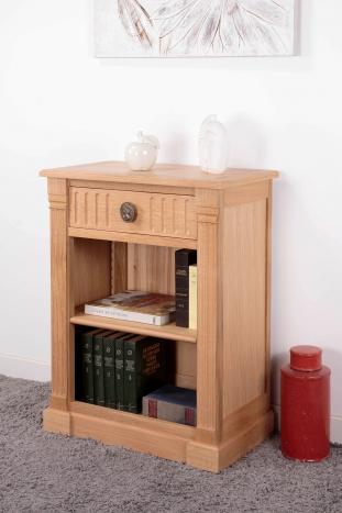 Meuble d'appoint Jacob réalisé en Chêne de style directoire Finition Chêne Naturel