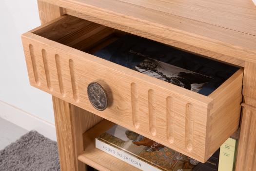 Meuble d'appoint Jacob réalisé en Chêne de style directoire Finition Chêne Naturel